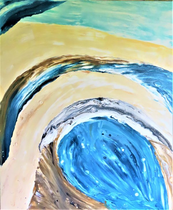 Sand and Water painting